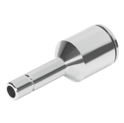 Nástrčná redukcia na rúrku s nátrubkom, mosadz, FESTO